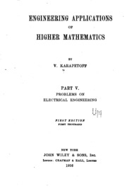 Engineering Applications Of Higher Mathematics