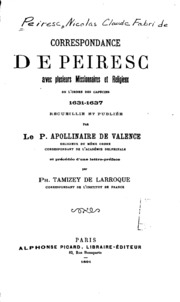 Correspondance Avec Plusieurs Missionnaires Et Religieux De L'ordre Des ...