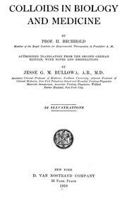 Colloids In Biology And Medicine