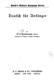 Deutsch für anfänger