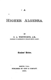 A Higher Algebra
