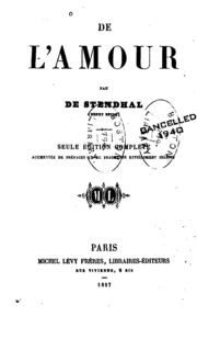 De L'amour