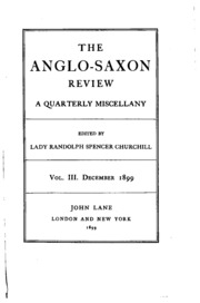 The Anglo-saxon Review