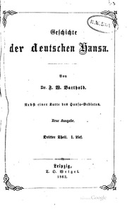 Geschichte Der Deutschen Hansa