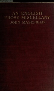 An English Prose Miscellany