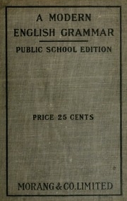 A Modern English Grammar