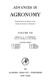 Advances In Agronomy Vol Vii