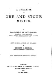 A Treatise On Ore And Stone Mining