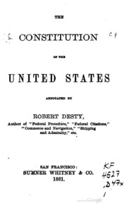 The Constitution Of The United States