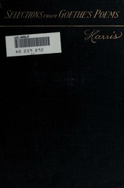 Goethe's Poems;