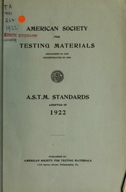 Book Of A.s.t.m. Standards