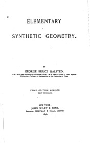 Elementary Synthetic Geometry