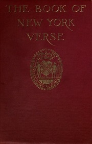 The Book Of New York Verse