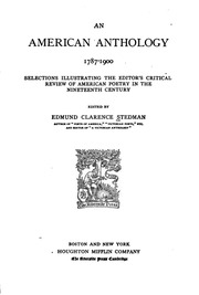 مختارات أمريكية ، 1787-1900 ؛ مختارات توضح المراجعة النقدية للمحرر للشعر الأمريكي في القرن التاسع عشر ؛