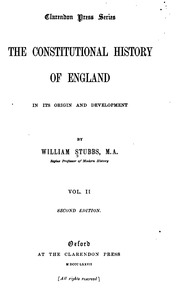 The Constitutional History Of England: Its Origin And Development