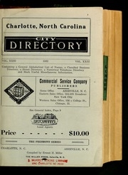 Charlotte, North Carolina City Directory [1922]