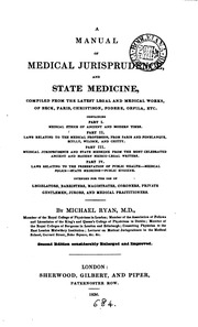 A Manual Of Medical Jurisprudence And State Medicine