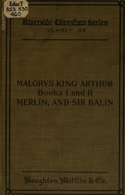 The Book Of Merlin; The Book Of Sir Balin
