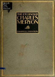 The Etchings Of Charles Meryon