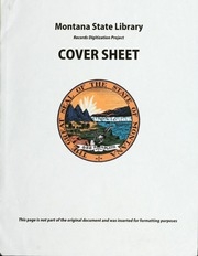 Bibliography Of Montana Local Histories