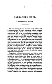 Dyce Collection: A Catalogue Of The Printed Books And Manuscripts Bequeathed ...