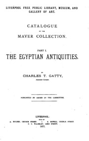 Catalogue Of The Mayer Collection