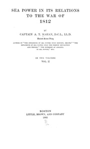 Sea Power In Its Relations To The War Of 1812