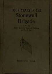 Four Years In The Stonewall Brigade