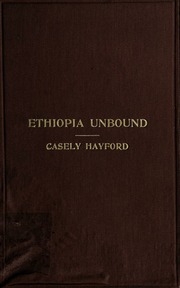 Ethiopia Unbound: Studies In Race Emancipation