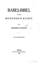 Babel-bibel In Der Modernen Kunst