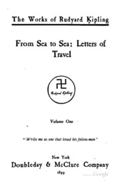 From Sea To Sea; Letters Of Travel