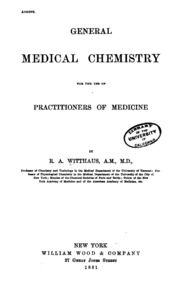 كيمياء الطب العام لاستخدام ممارسي الطب