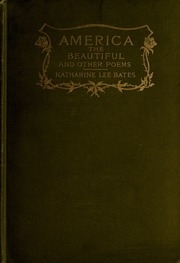 America The Beautiful And Other Poems