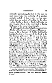 Aniruddha's Commentary and the Original Parts of Vedântin Mahâdeva's Commentary on the Sâṃkhya ...