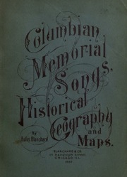 Columbian Memorial Songs, Historical Geography And Maps