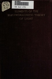 Elements Of The Electromagnetic Theory Of Light