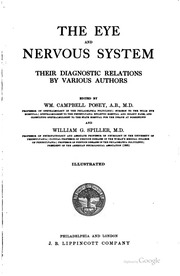 The Eye And Nervous System, Their Diagnostic Relations