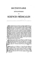Dictionnaire encyclopédique des sciences médicales, publie sous la direction de MM. les docteurs RaigeDelorme et A. Dechambre