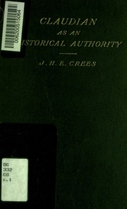 Claudian As An Historical Authority