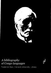 A Bibliography Of Congo Languages