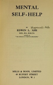 Mental Self-help