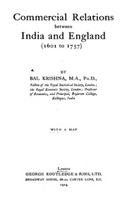 Commercial Relations Between India And England 1601 1757