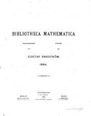 Bibliotheca Mathematic