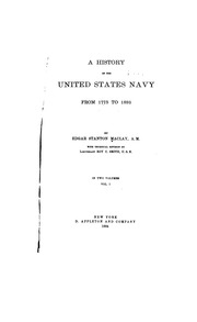 A History Of The United States Navy, From 1775 To 1893;