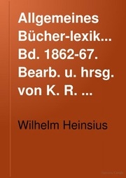 Allgemeines bücher-lexicon
