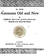 Automata Old And New