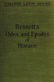 Horace, Odes And Epodes