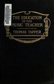 The Education Of The Music Teacher