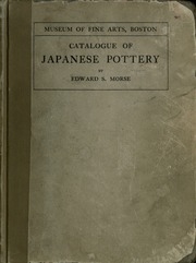Catalogue Of The Morse Collection Of Japanese Pottery