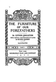The Furniture Of Our Forefathers